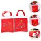 5Pcs Santa Pants Christmas Tree Elves Elk Candy Bag Storage Bottle Bag Kit